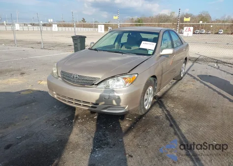 2002 Toyota Camry Le from USA, damaged, VIN 4T1BE32K22U078507